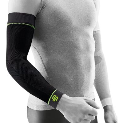 Manchon de compression sportif court Bauerfeind Noir S Short - Publicité Manchon de compression sportif court Bauerfeind Noir S Short - Publicité