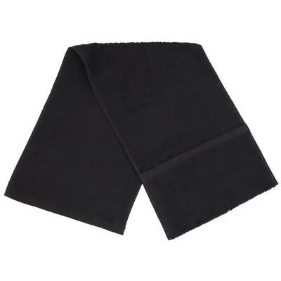 Serviette de sport avec poche Towel City Luxury Noir TU - Publicité Serviette de sport avec poche Towel City Luxury Noir TU - Publicité