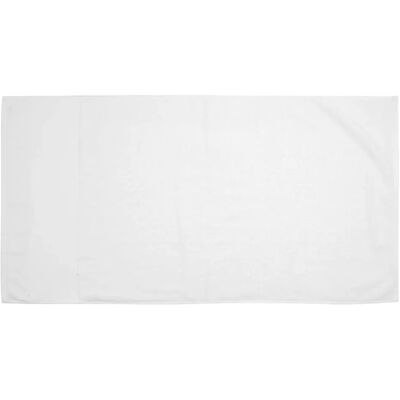 Serviette de toilette Towel City Blanc 50x100 cm - Publicité Serviette de toilette Towel City Blanc 50x100 cm - Publicité