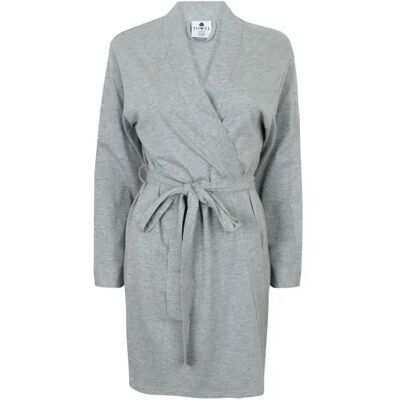 Peignoir en coton femme Towel City Gris S - Publicité Peignoir en coton femme Towel City Gris S - Publicité