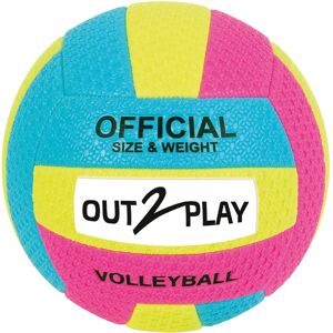 Ballon gomme Out2Play O2P Multicolore Taille 5 - Publicité Ballon gomme Out2Play O2P Multicolore Taille 5 - Publicité