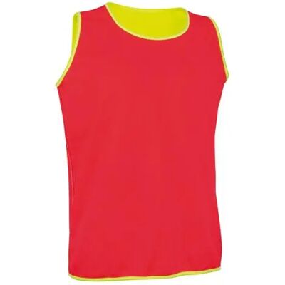 Sporti Chasubles rugby réversibles Rouge XL/2XL - Publicité Sporti Chasubles rugby réversibles Rouge XL/2XL - Publicité