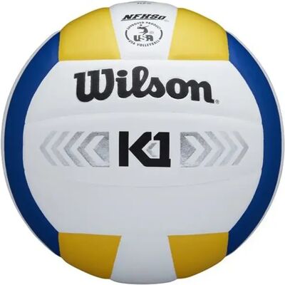 Wilson K1 Volleyball en Argent - Taille 5 - Volleyball - Publicité Wilson K1 Volleyball en Argent - Taille 5 - Volleyball - Publicité