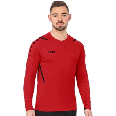 Sweatshirt Jako Challenge Rouge S - Publicité Sweatshirt Jako Challenge Rouge S - Publicité