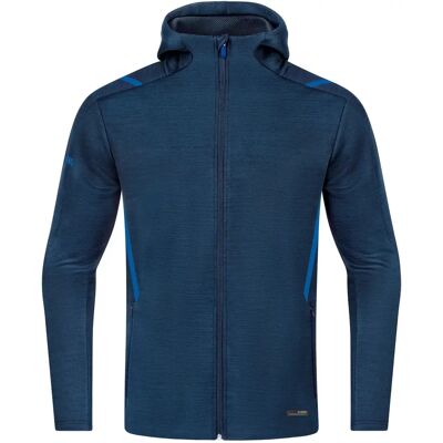 Veste de survêtement à capuche de loisir Jako Challenge Bleu 4XL - Publicité Veste de survêtement à capuche de loisir Jako Challenge Bleu 4XL - Publicité