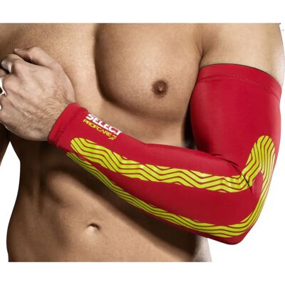 Manchon de compression bras Select 6610 Rouge XS - Publicité Manchon de compression bras Select 6610 Rouge XS - Publicité