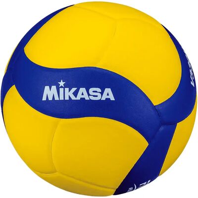 Ballon de volleyball Mikasa V330W-L Jaune Taille 5 - Publicité Ballon de volleyball Mikasa V330W-L Jaune Taille 5 - Publicité