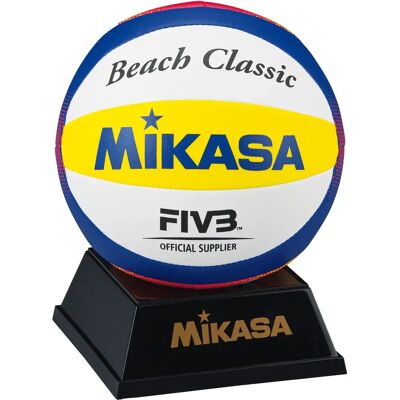 Ballon de volleyball miniature Mikasa BV1.550C Blanc TU - Publicité Ballon de volleyball miniature Mikasa BV1.550C Blanc TU - Publicité