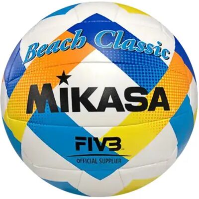 Ballon de beach volley Mikasa V543C Blanc TU - Publicité Ballon de beach volley Mikasa V543C Blanc TU - Publicité