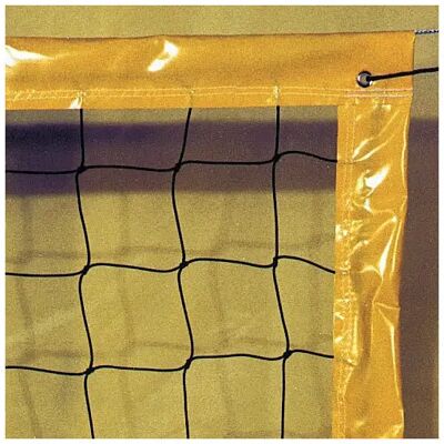 Filet beach volley 9.50x1M PE câblé 2mm simple maille 100 câble acier Emdé Noir TU - Publicité Filet beach volley 9.50x1M PE câblé 2mm simple maille 100 câble acier Emdé Noir TU - Publicité