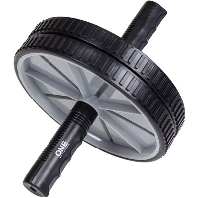 Roue abdominale One Fitness WK20 Noir TU - Publicité Roue abdominale One Fitness WK20 Noir TU - Publicité