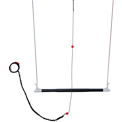 Barre de musculation entrainement 3-4 lignes Wolkenstürmer Noir 58 cm - Publicité Barre de musculation entrainement 3-4 lignes Wolkenstürmer Noir 58 cm - Publicité