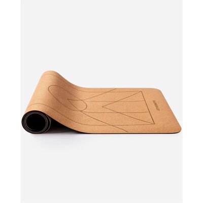 Tapis de yoga Lotuscrafts Arise Cork Beige 185x65 cm - Publicité Tapis de yoga Lotuscrafts Arise Cork Beige 185x65 cm - Publicité