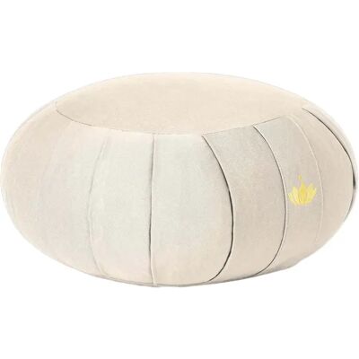 Coussin de yoga Lotuscrafts Zafu Zen Blanc 35x35x15 cm - Publicité Coussin de yoga Lotuscrafts Zafu Zen Blanc 35x35x15 cm - Publicité