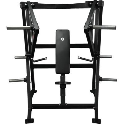 Appareil de musculation pectoraux iso-latéral Sveltus Noir 196,8x114,6x179,6 cm - Publicité Appareil de musculation pectoraux iso-latéral Sveltus Noir 196,8x114,6x179,6 cm - Publicité