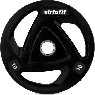 Disque de musculation olympique en caoutchouc VirtuFit Noir 5 kg - Publicité Disque de musculation olympique en caoutchouc VirtuFit Noir 5 kg - Publicité