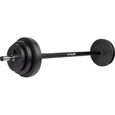 Barre de musculation VirtuFit Aerobic Noir 140x26,5x26,5 cm - Publicité Barre de musculation VirtuFit Aerobic Noir 140x26,5x26,5 cm - Publicité