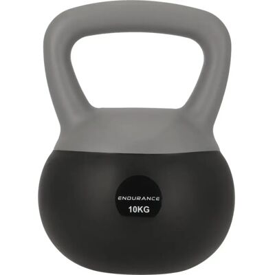 Kettlebellen silicone Endurance Gris 10 kg - Publicité Kettlebellen silicone Endurance Gris 10 kg - Publicité