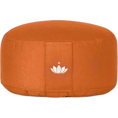 Coussin de yoga Lotuscrafts Orange 31x31x15 cm - Publicité Coussin de yoga Lotuscrafts Orange 31x31x15 cm - Publicité