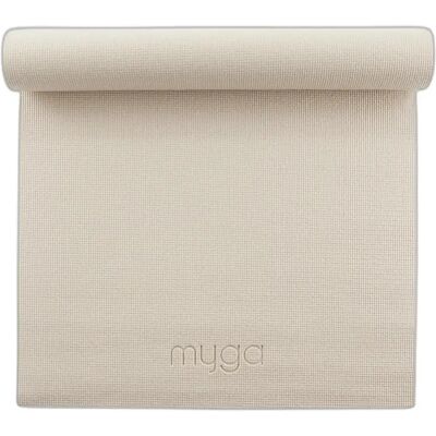 Tapis de yoga et de fitness antidérapant Myga Beige 61x173 cm - Publicité Tapis de yoga et de fitness antidérapant Myga Beige 61x173 cm - Publicité