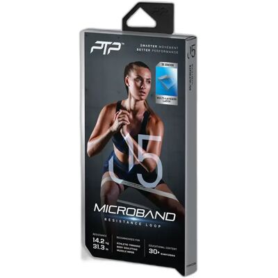 Matériel d'entraînement PTP Microband Argenté Ultimate - Publicité Matériel d'entraînement PTP Microband Argenté Ultimate - Publicité