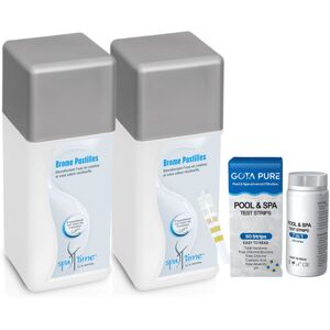 Pure Pack de 2 brome 1 KG Spatime + Bandelettes 7 en 1 - Publicité Pure Pack de 2 brome 1 KG Spatime + Bandelettes 7 en 1 - Publicité