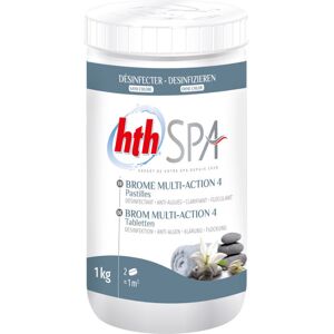Hth Spa Brome Multi-Action 4, 1Kg Pastilles 20gr - Publicité Hth Spa Brome Multi-Action 4, 1Kg Pastilles 20gr - Publicité