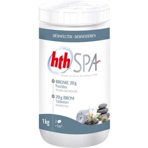 Hth Spa Brome pastilles spa 20g - Publicité Hth Spa Brome pastilles spa 20g - Publicité