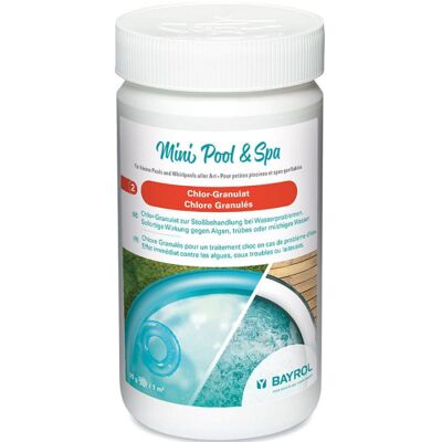 BAYROL Easy Pool & Spa Chlor-Granulat - Produit pour piscine - Publicité BAYROL Easy Pool & Spa Chlor-Granulat - Produit pour piscine - Publicité