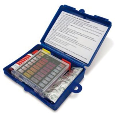 Kokido Trousse d'analyse de l'eau - brome, chlore, pH - Publicité Kokido Trousse d'analyse de l'eau - brome, chlore, pH - Publicité