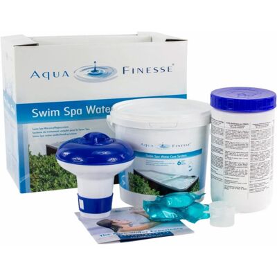 Aquafinesse Kit Traitement pour spa de nage - Publicité Aquafinesse Kit Traitement pour spa de nage - Publicité