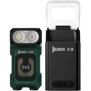 Wuben Wuben X3 Vert (boîte de chargement) - Publicité Wuben Wuben X3 Vert (boîte de chargement) - Publicité