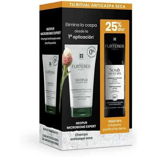 RENE FURTERER Rene Neopur Coffret Rituel Antipelliculaire Sec 2 Pièces 150 ml Image