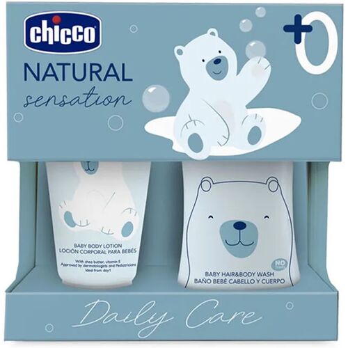 Chicco Natural Sensation Set D'hygiène Et De Bain 2 Pièces Image