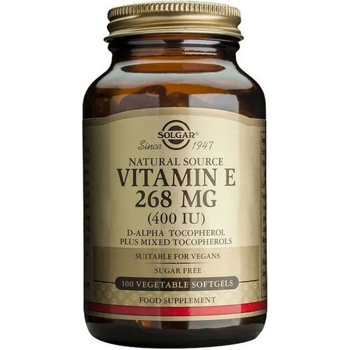 Solgar Vitamine E 268 mg 400 UI 50 Softgels Image
