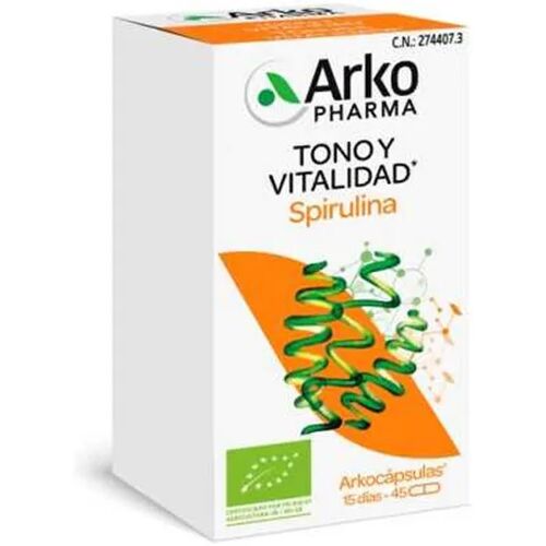ARKOPHARMA Arkocaps Spiruline Bio 45 Gélules Image