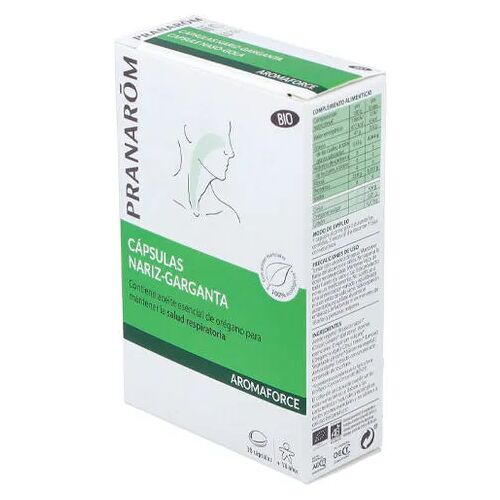 Pranarôm Aromaforce Nez et Gorge 30 Capsules Image