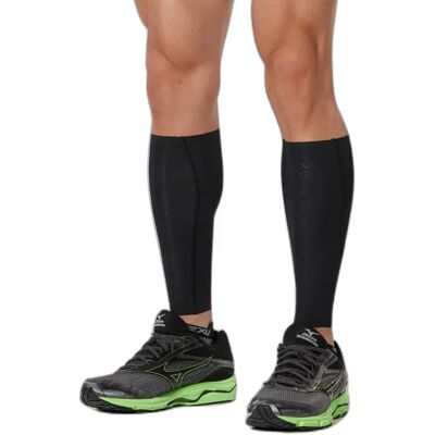 Manchon de compression protège-mollets 2XU Light Speed Noir XL Unisex - Publicité Manchon de compression protège-mollets 2XU Light Speed Noir XL Unisex - Publicité