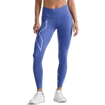 Legging de compression taille haute femme 2XU Light Speed Bleu XS Female - Publicité Legging de compression taille haute femme 2XU Light Speed Bleu XS Female - Publicité