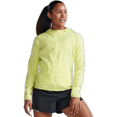 Veste imperméable femme 2XU Aero Jaune M Female - Publicité Veste imperméable femme 2XU Aero Jaune M Female - Publicité