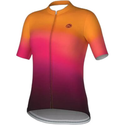 Maillot femme Bicycle Line Nevada Orange XL Female - Publicité Maillot femme Bicycle Line Nevada Orange XL Female - Publicité