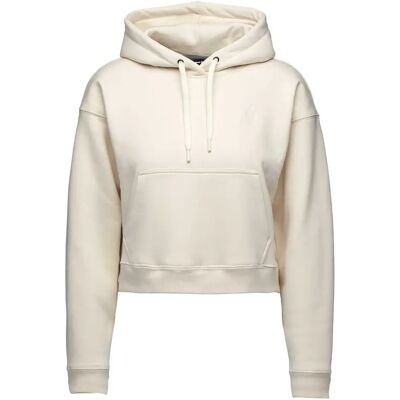 Sweatshirt à capuche femme Black Diamond Crop PO Blanc L Female - Publicité Sweatshirt à capuche femme Black Diamond Crop PO Blanc L Female - Publicité