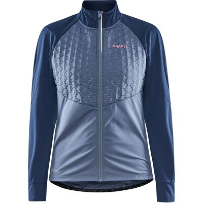 Veste de cyclisme bleue XS Craft - Coupe-vent et imperméable - Publicité Veste de cyclisme bleue XS Craft - Coupe-vent et imperméable - Publicité