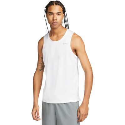 Nike Miler Maillot Débardeur Homme Dri-FIT - 50% Polyester Recyclé - Publicité Nike Miler Maillot Débardeur Homme Dri-FIT - 50% Polyester Recyclé - Publicité