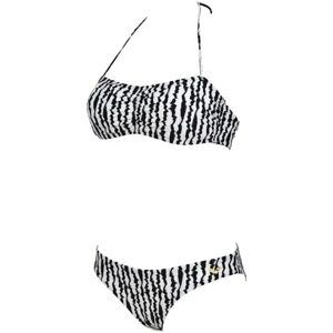 Maillot de bain 2 pièces femme Arena Bandeau Allover Noir 36 Female - Publicité Maillot de bain 2 pièces femme Arena Bandeau Allover Noir 36 Female - Publicité