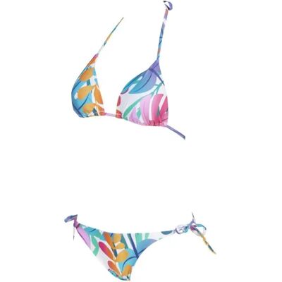 Maillot de bain 2 pièces femme Arena Allover Triangle Rose 42 Female - Publicité Maillot de bain 2 pièces femme Arena Allover Triangle Rose 42 Female - Publicité