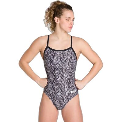 Maillot de bain 1 pièce femme Arena Kikko Light Drop Back One Piece Noir 48 Female - Publicité Maillot de bain 1 pièce femme Arena Kikko Light Drop Back One Piece Noir 48 Female - Publicité