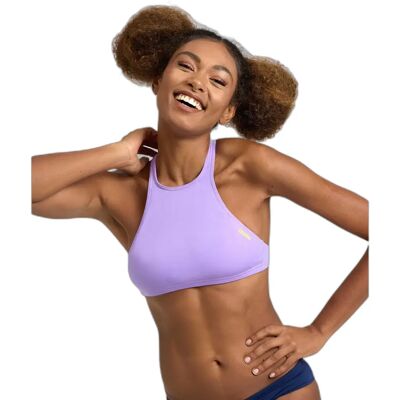 Haut de maillot de bain femme Arena Crop Think R Violet L Female - Publicité Haut de maillot de bain femme Arena Crop Think R Violet L Female - Publicité