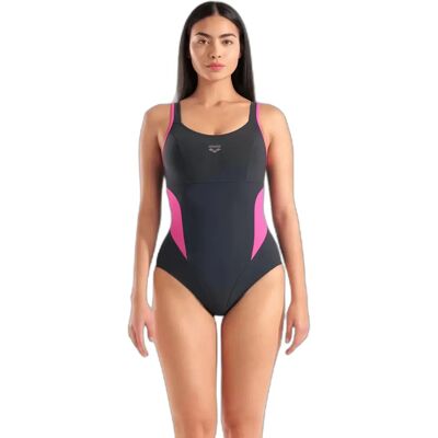 Maillot de bain 1 pièce femme Arena Makimurax Gris 46 Female - Publicité Maillot de bain 1 pièce femme Arena Makimurax Gris 46 Female - Publicité