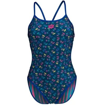 Maillot de bain 1 pièce reversible femme Arena Bleu 34 Female - Publicité Maillot de bain 1 pièce reversible femme Arena Bleu 34 Female - Publicité